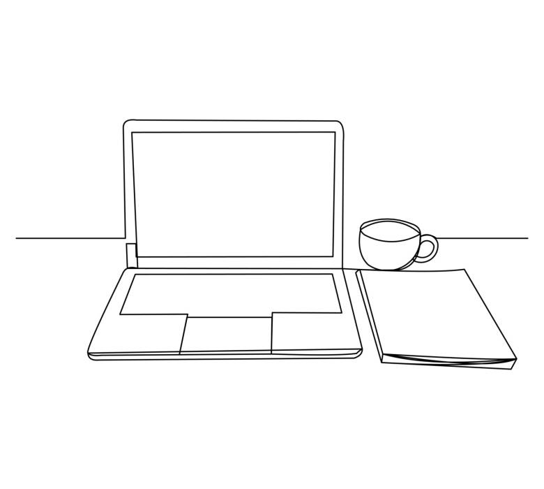 vecteezy_continuous-line-drawing-of-stack-of-books-line-up-with_